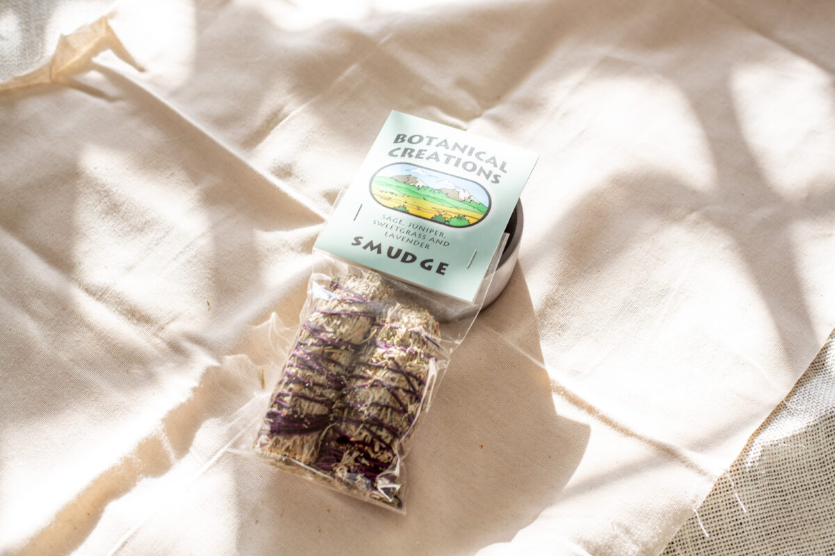 Sage Juniper Sweetgrass and Lavender Smudge
