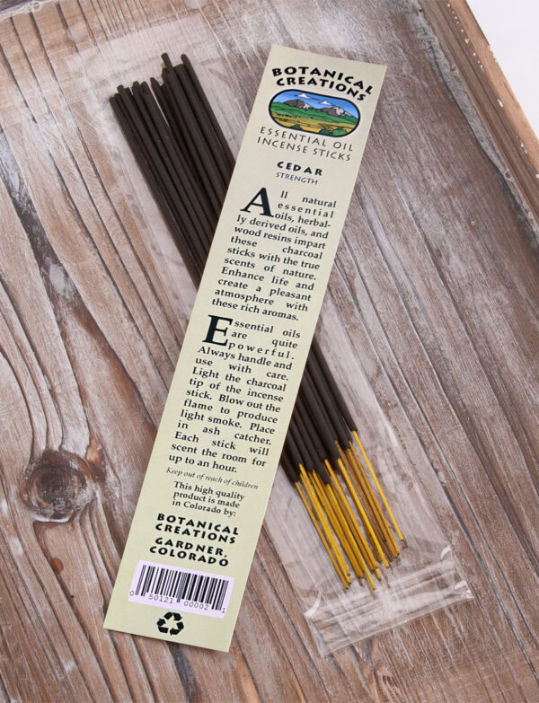 Essential Oil Incense Botanical Creations