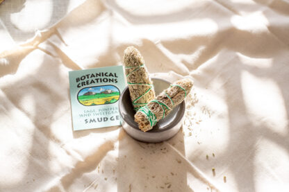 Sage Juniper and Sweetgrass Smudge