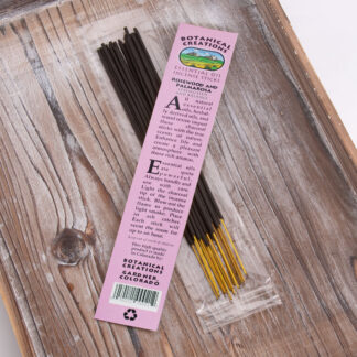 Rosewood and Palmarosa Incense